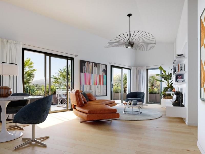 Appartement - 60 m² - 2 pièces