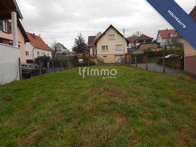 Terrain constructible - 607 m²