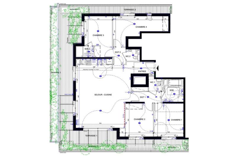 Appartement - 112 m² - 5 pièces