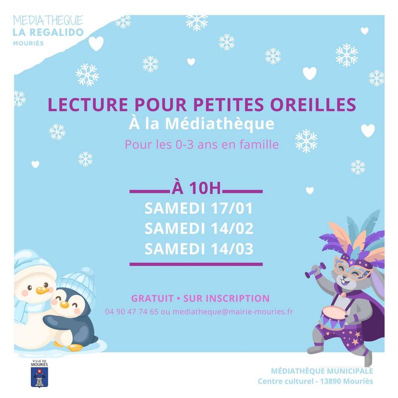 Lecture pour petites oreilles