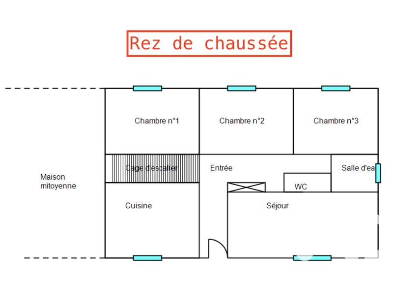 Maison - 82 m² - 4 pièces