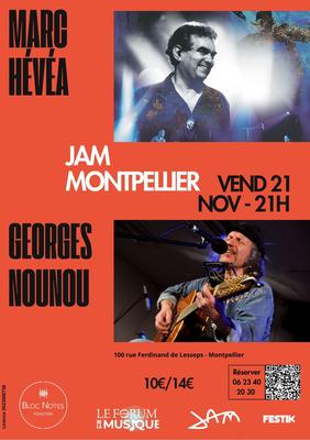 Marc Hévéa et Georges Nounou, concert exceptionnel