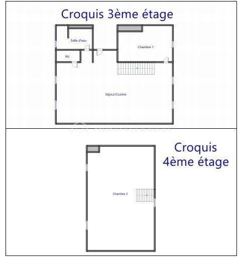 Duplex - 87 m² - 3 pièces