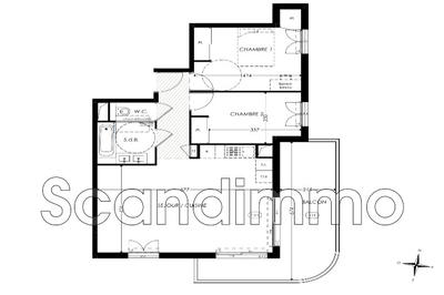 Appartement - 67 m² - 3 pièces