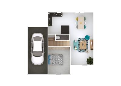 Maison - 105 m² - 5 pièces