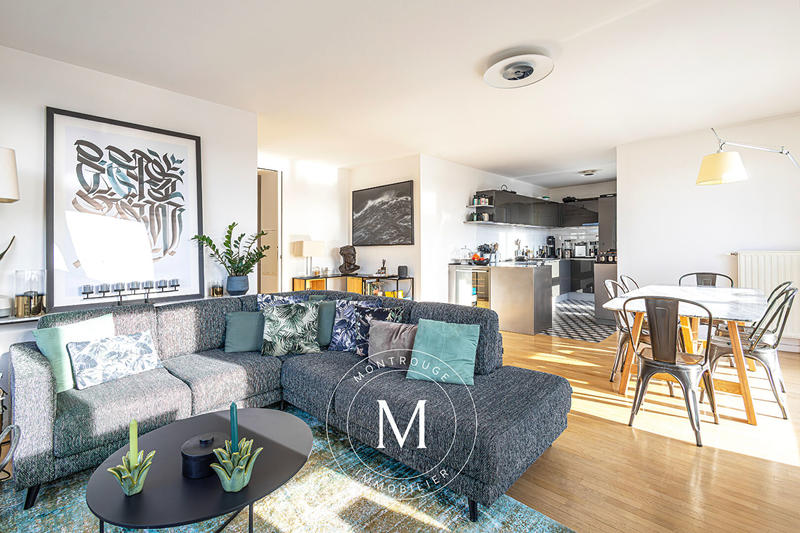 Appartement - 108 m² - 5 pièces