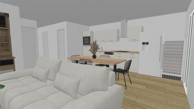 Appartement - 53 m² - 2 pièces