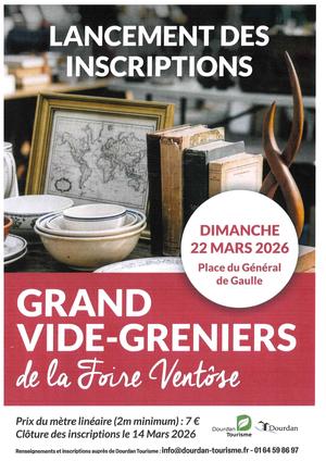 Vide-grenier de la foire ventôse