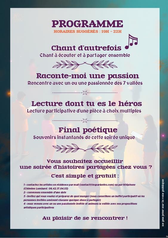 Soirées d'histoires partagées