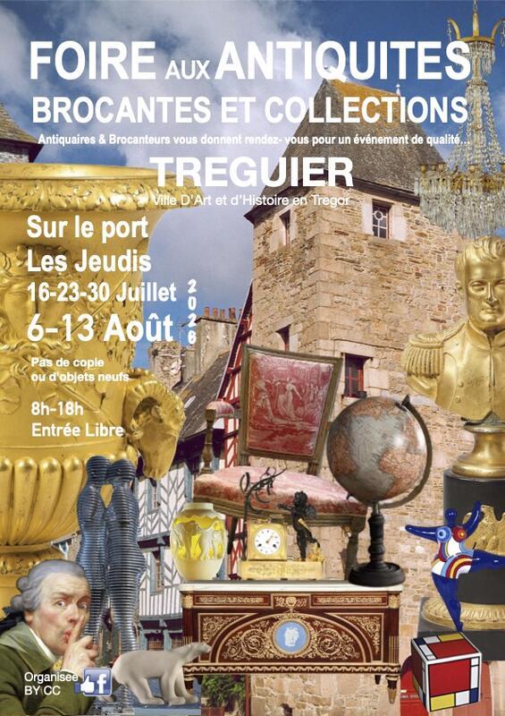 Foire aux antiquités, brocantes et collections