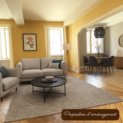 Appartement - 61 m² - 3 pièces