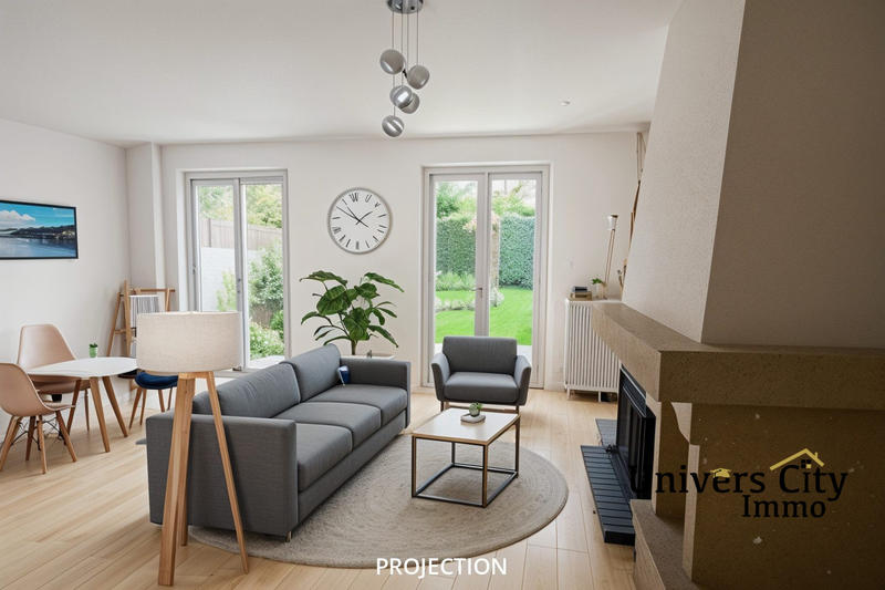 Maison - 93 m² - 4 pièces