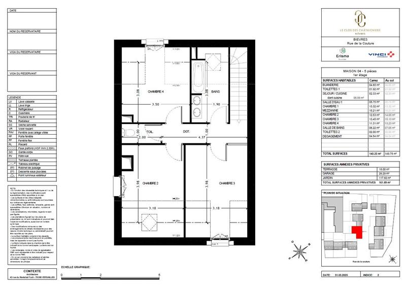 Maison - 143 m² - 5 pièces