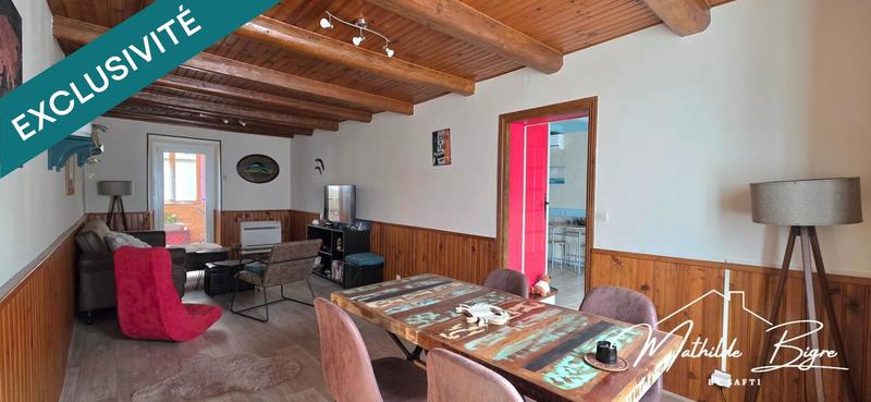 Maison de ville - 92 m² - 3 pièces