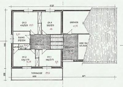 Maison traditionnelle - 186 m² - 7 pièces