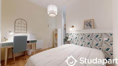 Chambre - 11 m² - 1 pièce