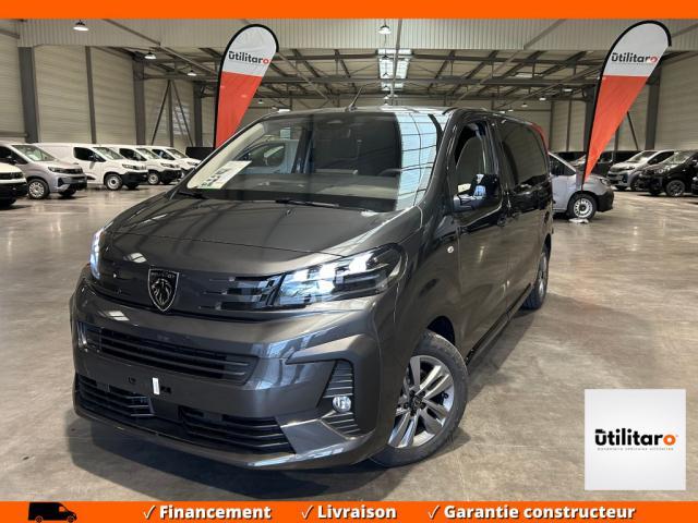 Peugeot Expert Cabine Approfondie Prix Ttc - 5 Places m Bluehdi 180 Ch Eat8 Gris Titane Pack Look Jantes Led Jumpy Sieges