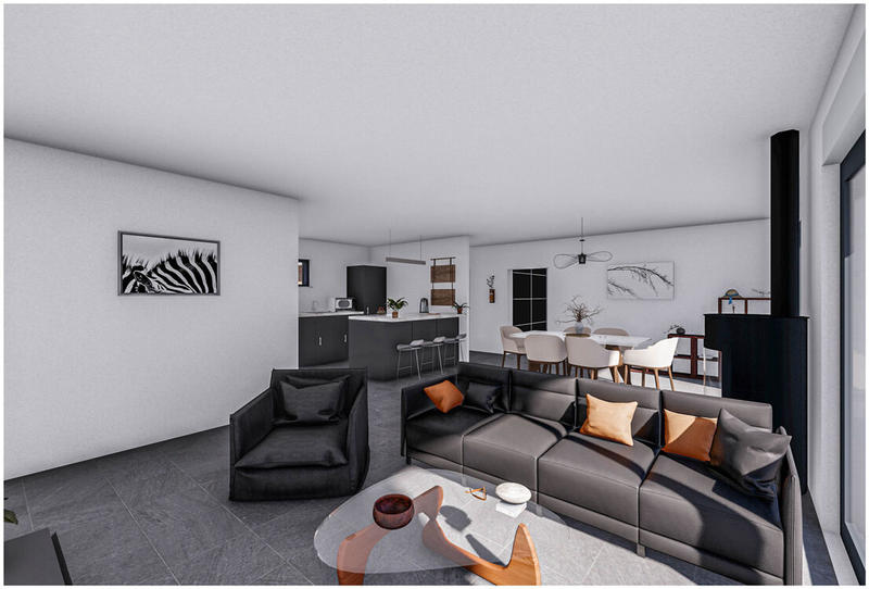 Maison - 90 m² - 5 pièces