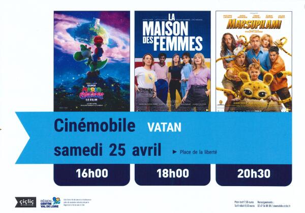 Cinémobile d'avril