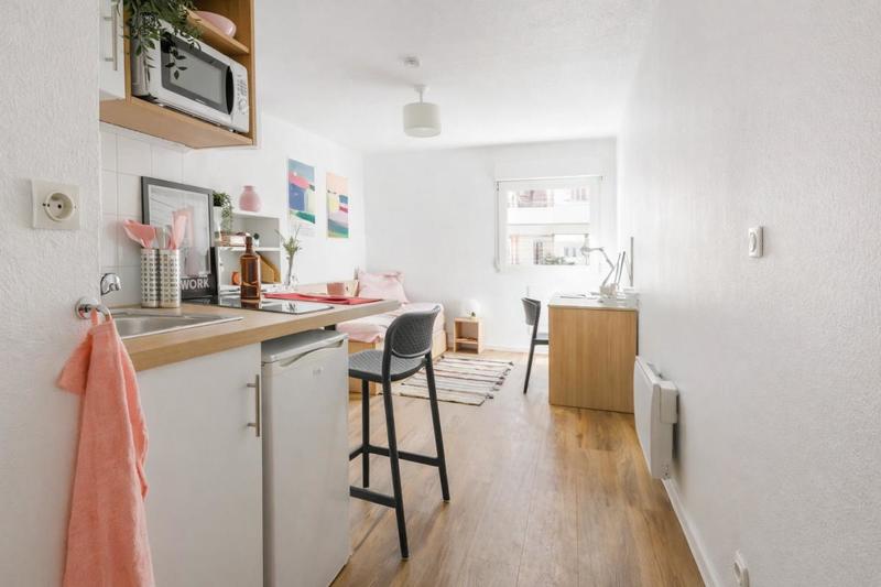 Studio - 18 m² - 1 pièce