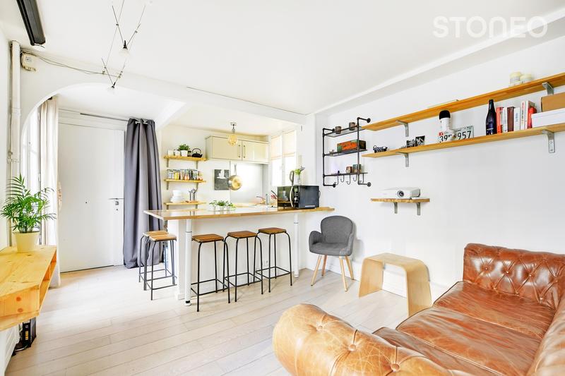 Appartement ancien - 27 m² - 2 pièces