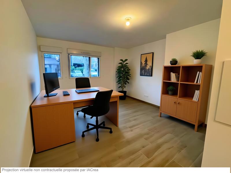 Bureau - 48 m² - 2 pièces