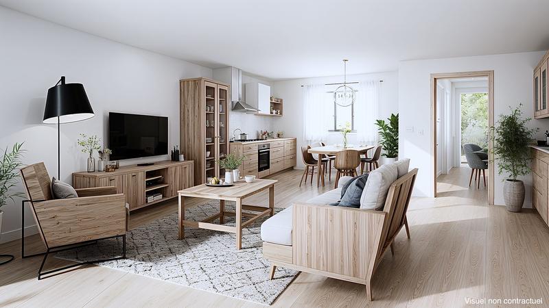 Maison contemporaine - 53 m² - 2 pièces