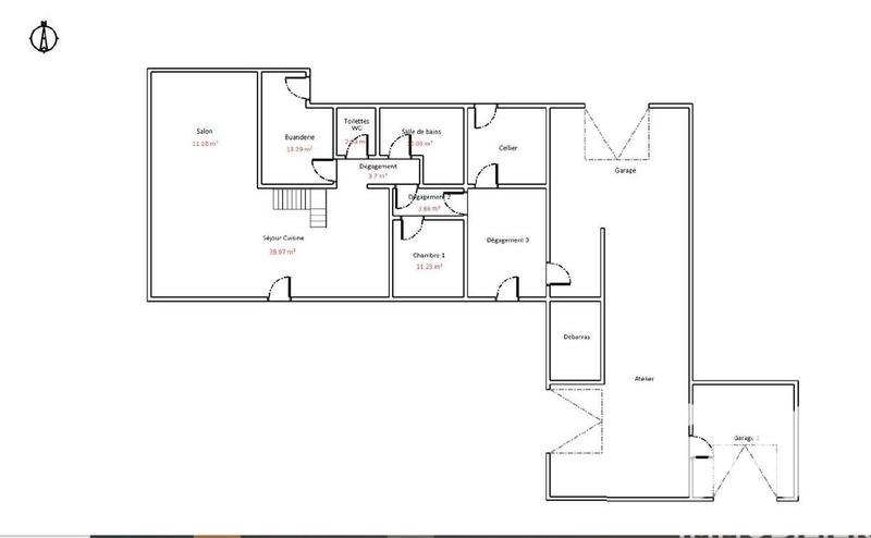 Maison - 142 m² - 6 pièces