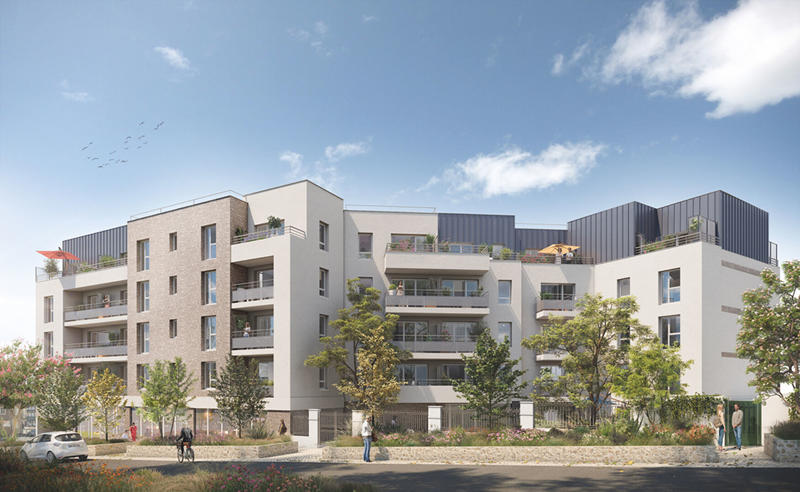 Appartement - 59 m² - 3 pièces