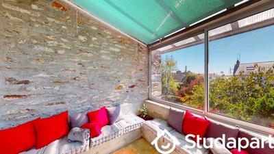 Chambre - 11 m² - 1 pièce