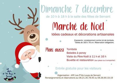 Marché de noël de l'ape les p'tits loups