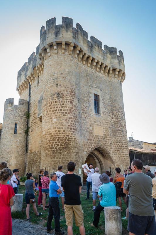 Balade patrimoine à Rions avec David Souny