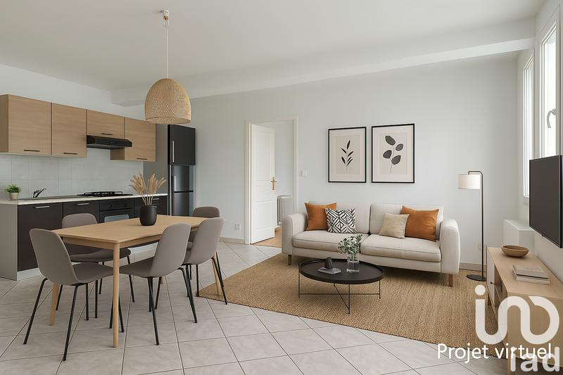 Appartement - 45 m² - 2 pièces