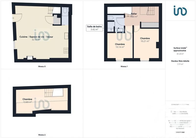 Maison - 73 m² - 4 pièces