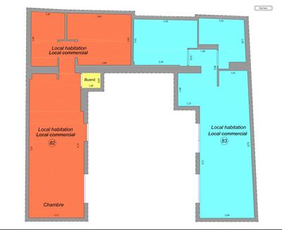 Appartement - 41 m² - 2 pièces