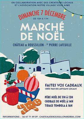 Marché de Noël au Château du Roussillon