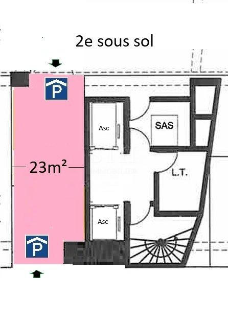 Appartement - 50 m² - 2 pièces