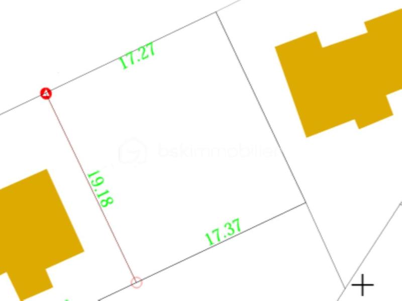 Terrain constructible - 333 m²