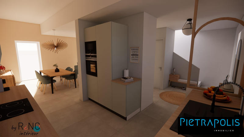 Maison ancienne - 90 m² - 4 pièces