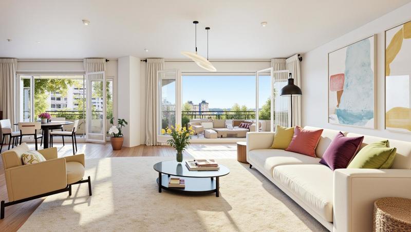 Appartement - 35 à 92 m² - 2 à 5 pièces