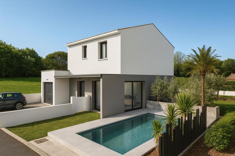 Maison - 90 m² - 5 pièces