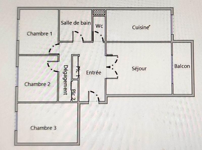 Appartement - 83 m² - 4 pièces