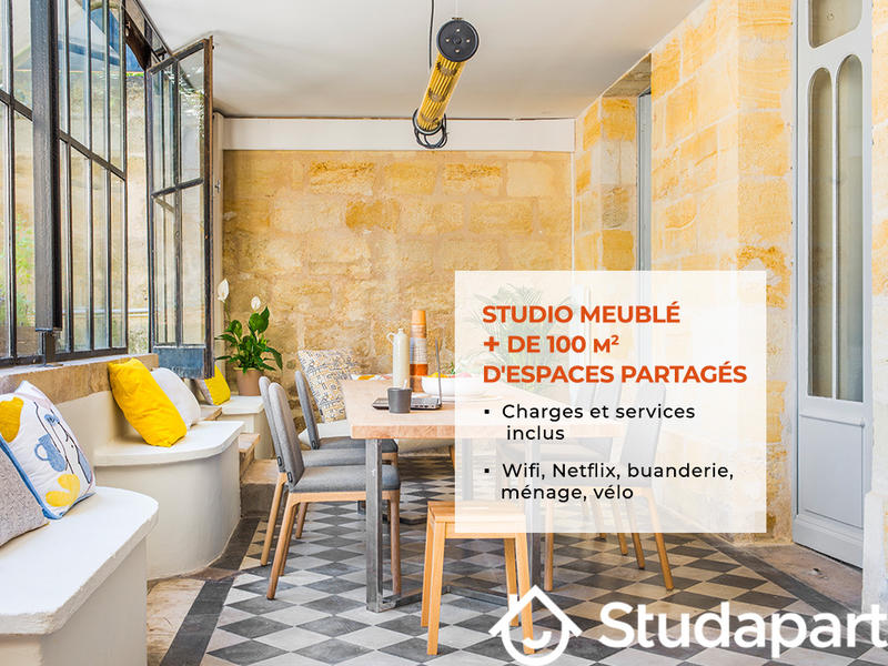 Chambre - 17 m² - 1 pièce