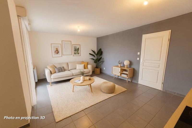 Appartement - 62 m² - 3 pièces