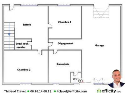 Maison - 107 m² - 5 pièces