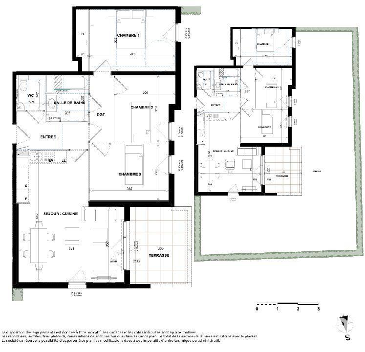 Appartement - 77 m² - 4 pièces
