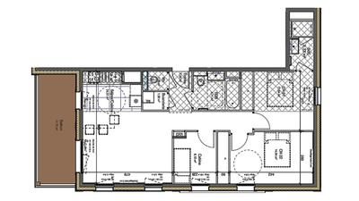 Appartement - 74 m² - 3 pièces