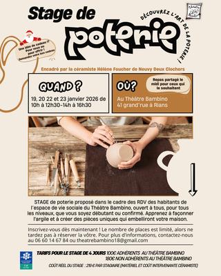 Stage de Poterie