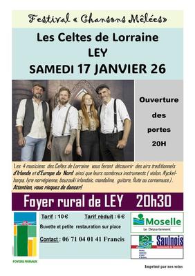 Concert - les Celtes de Lorraine