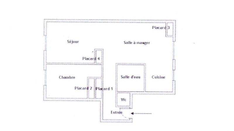 Appartement - 50 m² - 3 pièces